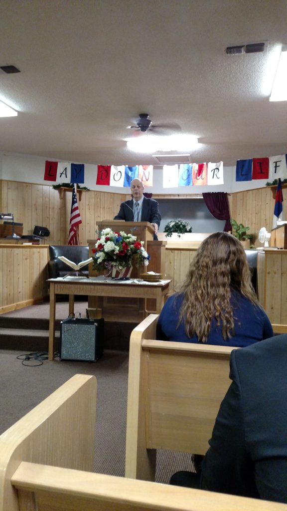 Bob Hoffman Preaching 3rd Annual Old Fashioned camp meeting
