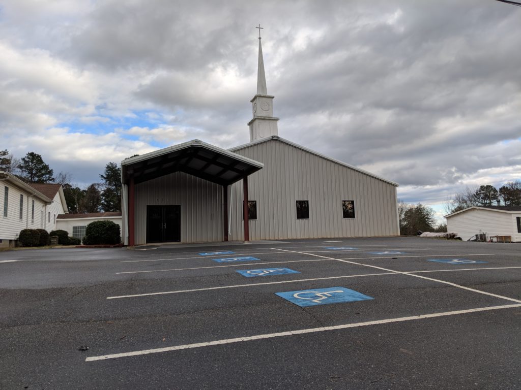 Calvary Baptist Church in Cowpens South Carolina