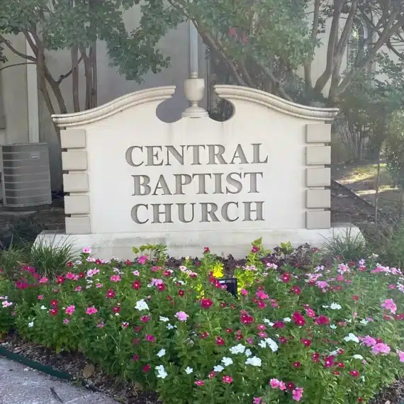 A New Website for Central Baptist Church of Athens, Texas