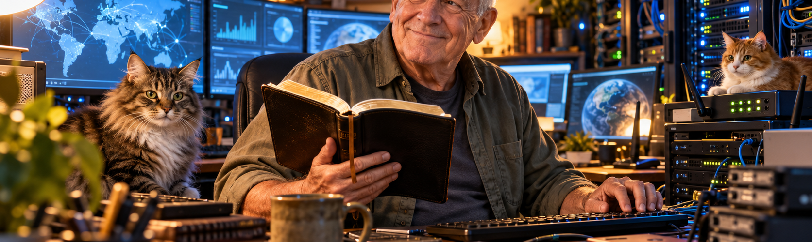 Missionary, Server Wrangler, and Reluctant Participant in the Collapse of Civilization