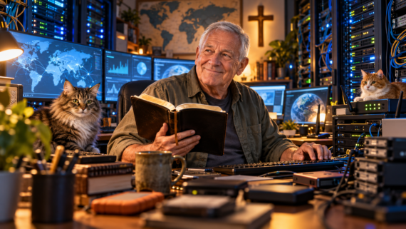 Missionary, Server Wrangler, and Reluctant Participant in the Collapse of Civilization